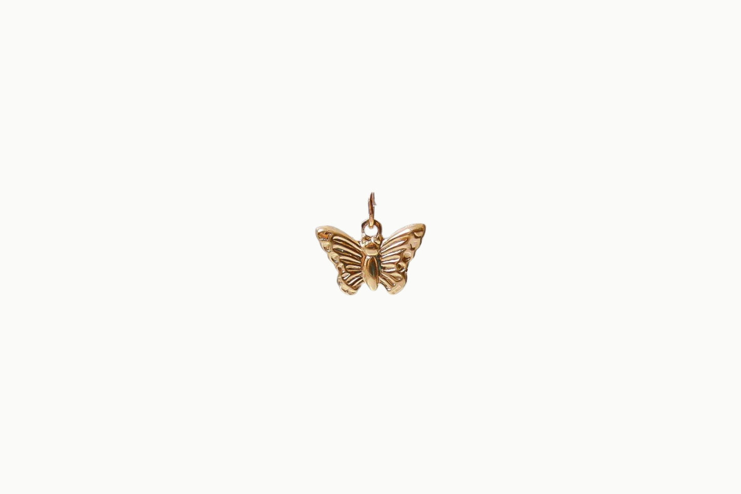 Vlinder bedel – 14/20 Gold Filled – 12 × 8 mm