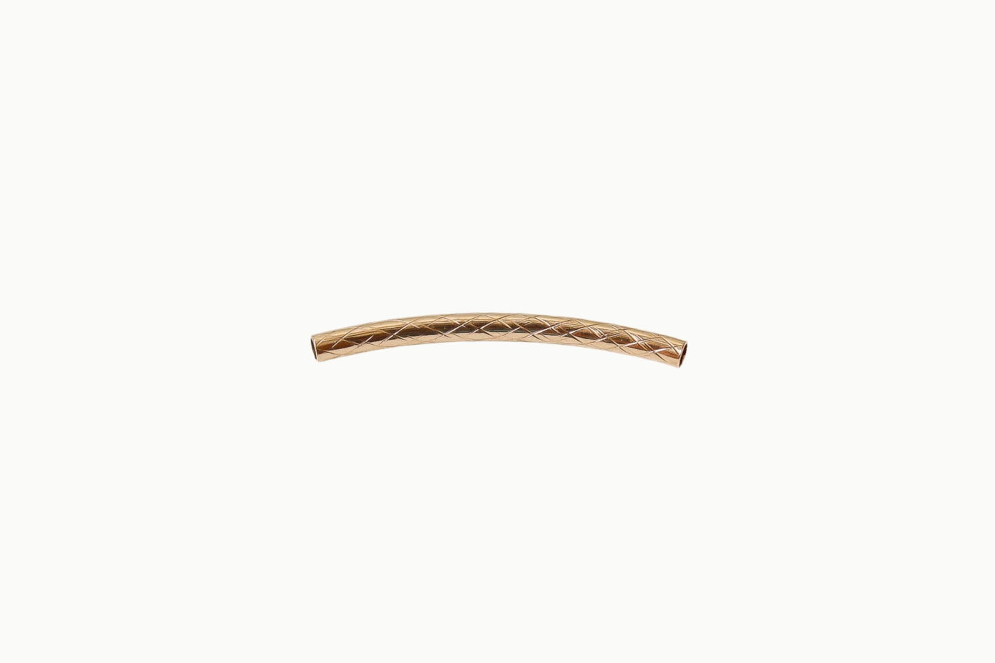 Buiskraal met reliëf – 14/20 Gold Filled – 20 x 1,5 mm