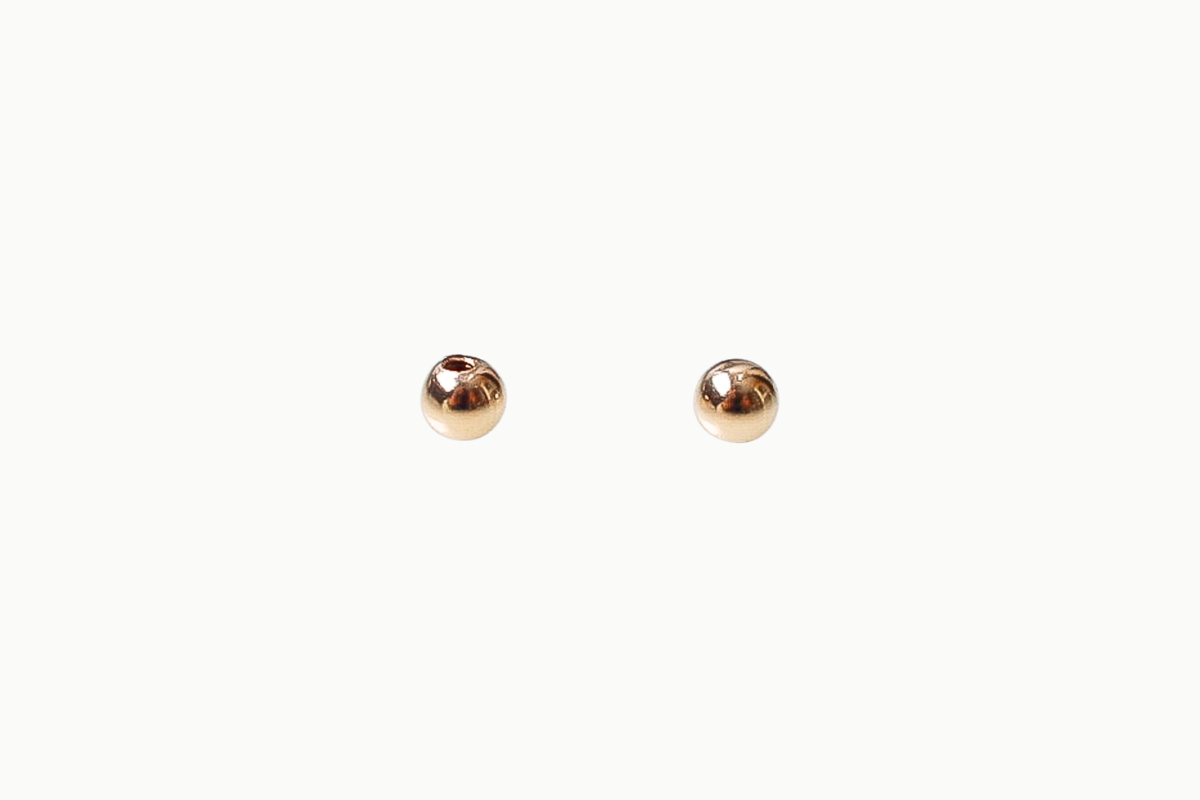 schroefbol van 5 mm in 14/20 gold filled voor sieraden sluiting
