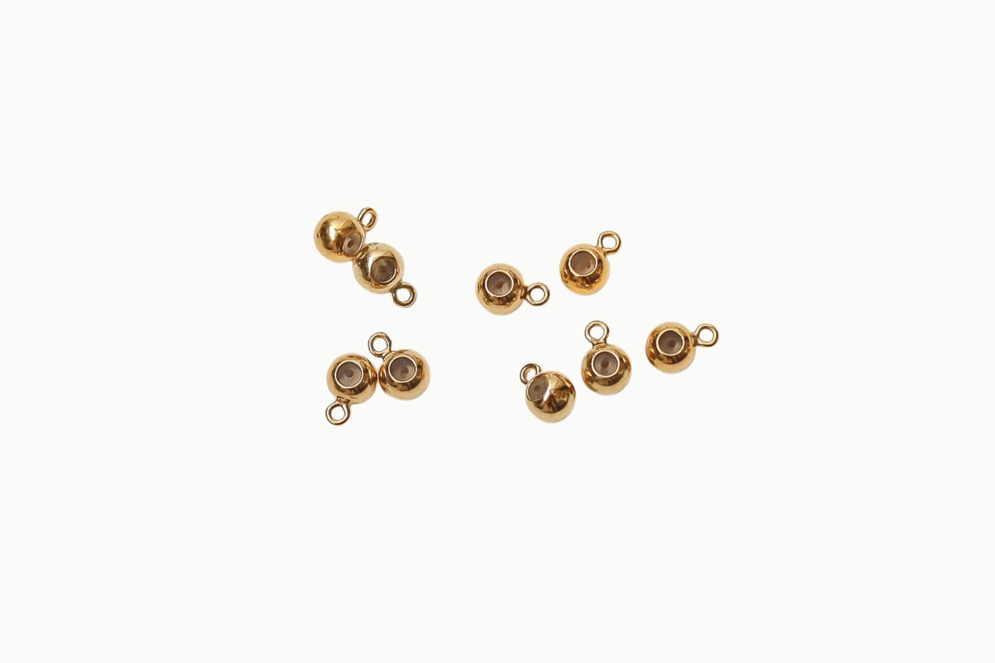 Stopperkraal met oog – 14/20 Gold Filled – div. afm.