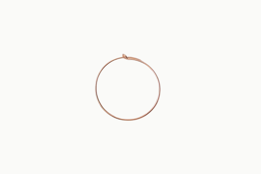 Beading hoop oorbel – 14/20 Gold Filled – div. afm.