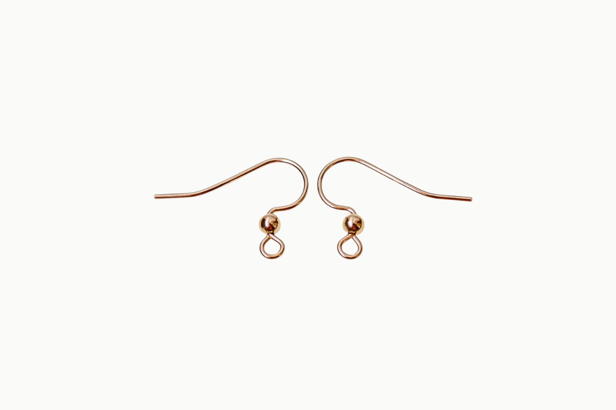 Oorhaken met bolletje – 14/20 Gold Filled – 3 mm – 1 paar