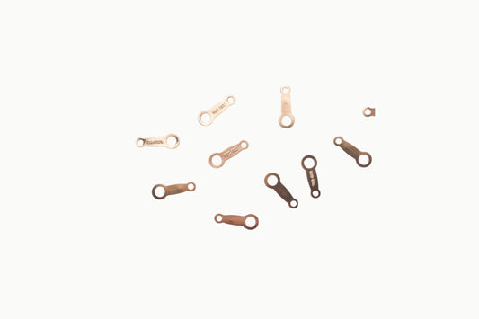 Japanse quality tag – 14/20 Gold Filled – 8 mm