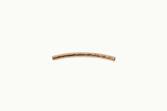 Buiskraal met reliëf – 14/20 Gold Filled – 20 x 1,5 mm