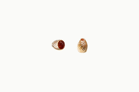 Schelpvormige eindkap – 14/20 Gold Filled – 10,9 × 9 mm