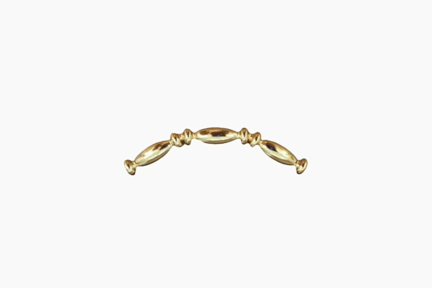 Fantasie buiskraal gebogen – 14/20 Gold Filled – 4 x 37 mm