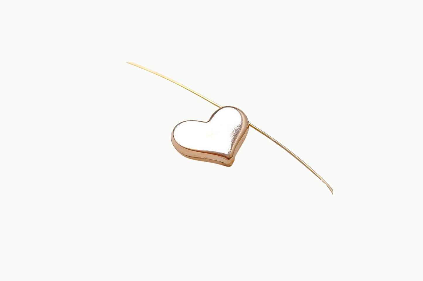Hart kraal – 14/20 Gold Filled – 16 mm