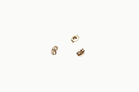 Poussette oorbelachterkant heavy – 14/20 Gold Filled – 5,4 x 4,7 mm