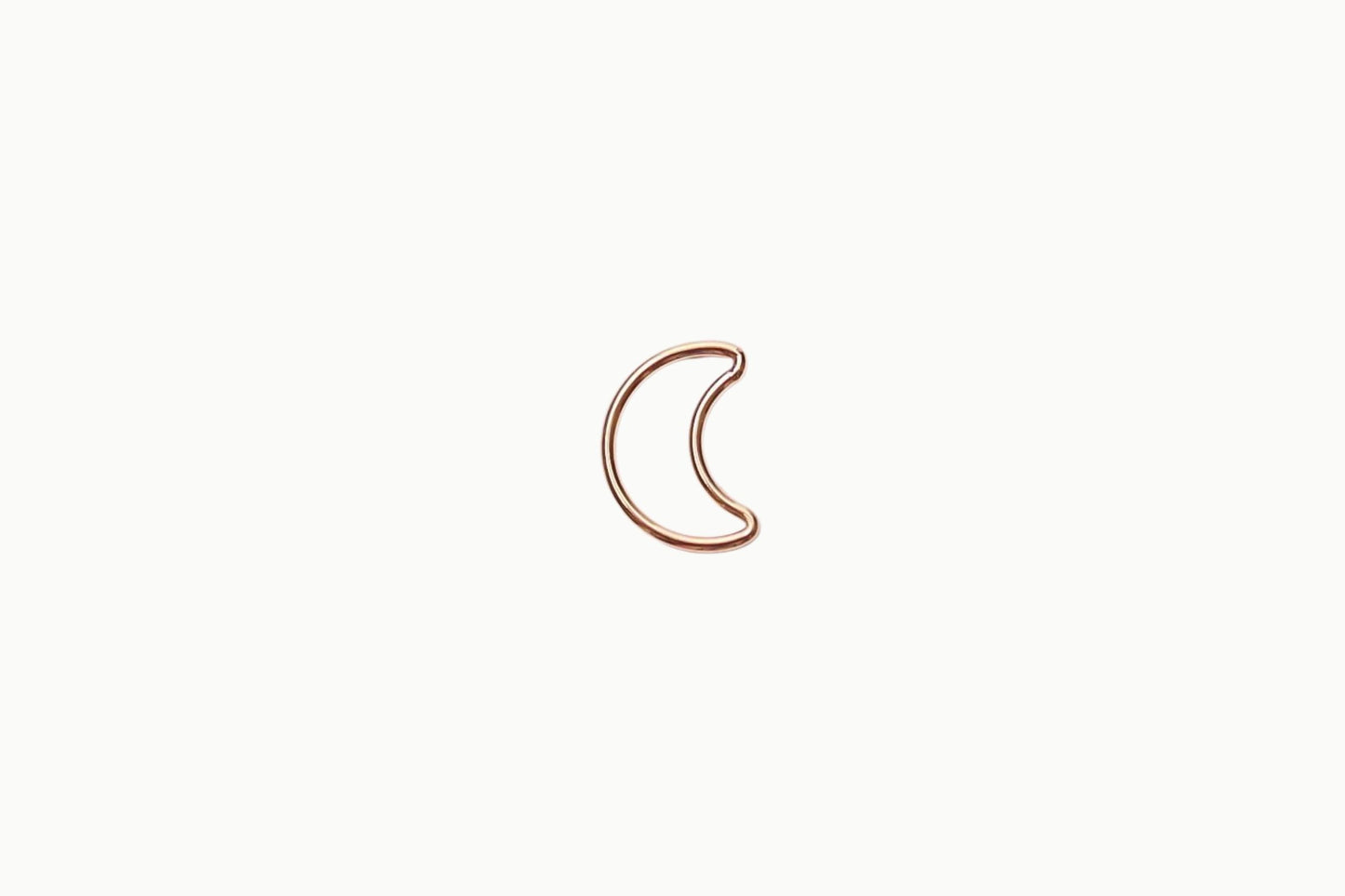 Ring maan – 14/20 Gold Filled – 11.8 x 8.8 mm