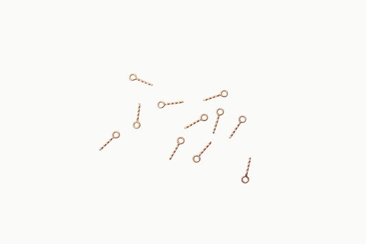 Schroefstift met oog – 14/20 Gold Filled – 6,2 mm