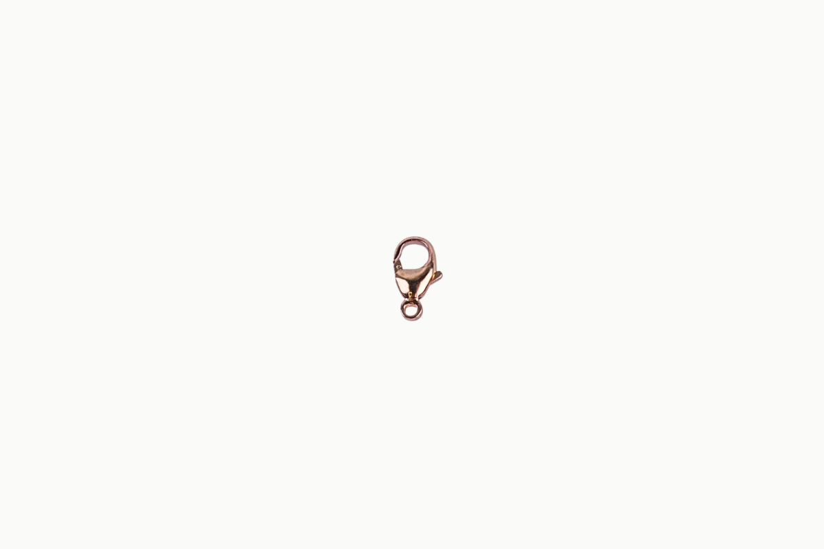 Karabijnslot gold filled 14/20 met vast oog voor sieraden