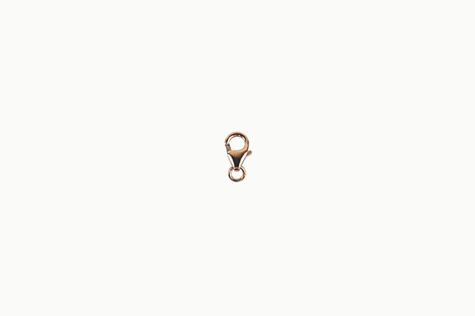 Gold filled karabijnslot met open ring 14/20 in verschillende maten