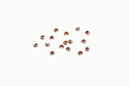 Gold filled kalot knijpkraal verberger 14/20 voor nette afwerking