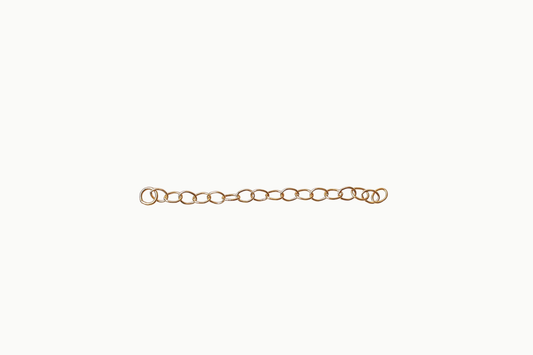 Gold filled verlengkettinkje 14/20 van 5 cm